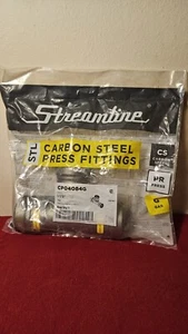 StreamLine STL 1-1/2" Carbon Steel Press Tee – CP04084G – Gas & Oil Use - Picture 1 of 2