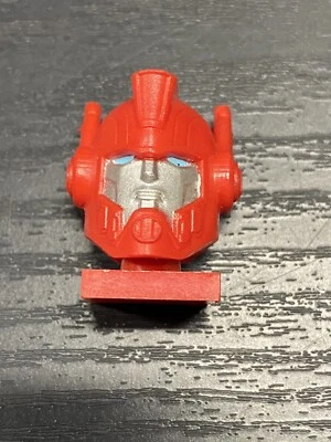 TRANSFORMERS Kreo Robot Head HASBRO Swap able Head Red - Image 1 of 4