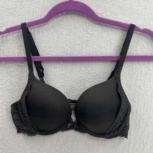 Sujetador Victoria's Secret para mujer 34B negro Dream Angels sujetador acolchado push up VS - Imagen 1 de 5