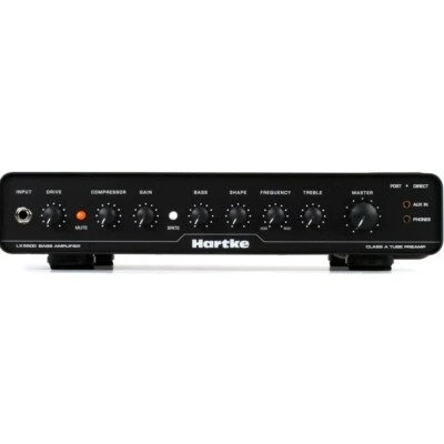 HARTKE LX5500 Compact Lightweight 500w Class A Tube Pre-Amp Bass Amplifier - Image 1 of 3