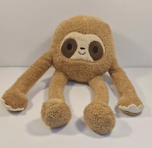 Fluffy Cute Brown Sloth Fiesta Plush Cuddly Toy 40cm Animal - Foto 1 di 10