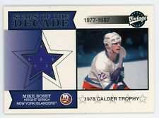 2001-02 Upper Deck Vintage Mike Bossy Jersey Card Islanders 