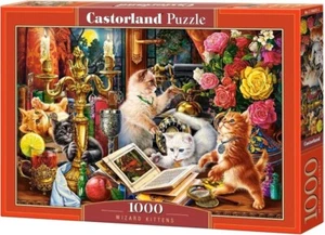 Castorland Jigsaw Puzzle 1000 Pieces Wizard Kittens - Picture 1 of 2