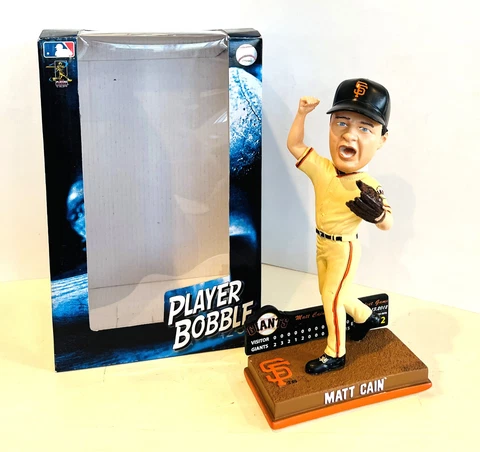 Flawed ~ Matt Cain 2012 PERFECT GAME ~ Only 156 Made ~ Bobblehead FOCO Cover