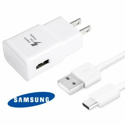 Samsung Fast Adaptive Wall Charger and USB-C Cable Samsung Galaxy A32 5G (White) - Image 1 of 4