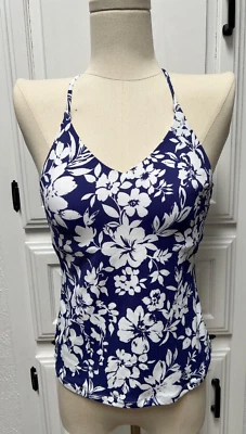 Women Navy Noumea  Tankini Raisins  Size S/P/CH Underwire MSRP $48 - Image 1 of 4
