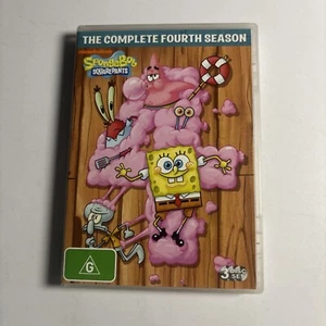 SpongeBob SquarePants - Complete Season 4 (DVD, 2013. 3-Disc) Region 4 - Picture 1 of 5