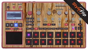 Korg Electribe Sampler | Wood 4 | Protective Decal | StyleFlip Skins - Picture 1 of 1