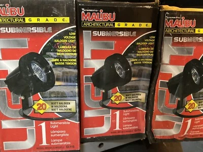 Malibu Architectural Grade Submersible Light CL115 + 20' Cable Brand New - Image 1 of 4