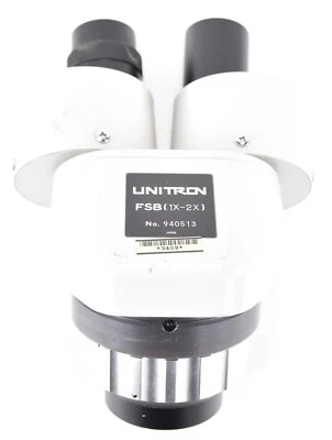 Cabezal de microscopio estéreo Unitron FSB 1x-2x Foto 1 de 2