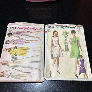 Simplicity Patterns 7283 and 6541 Sz 14 - Picture 1 of 7