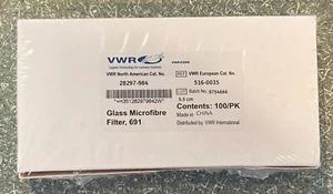 Filtro de microfibra de vidrio VWR, 691, caja de 100 - #28297-984 - Imagen 1 de 1