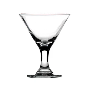 VTG 3'' Martini Shot Glass / Liquor Glass Stemmed Barware - Picture 1 of 2
