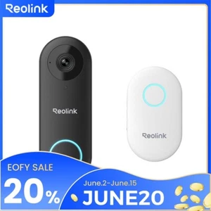Reolink Video Doorbell PoE Camera Smart 2K+ 5MP Waterproof with Person Detection - Picture 1 of 14