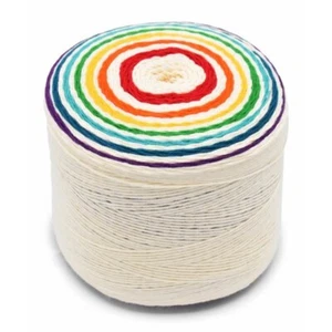 Colección Queensland: Rainbow Cake #101:: 100 % algodón orgánico marfil - Imagen 1 de 5