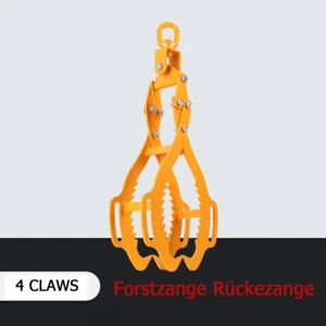 Forstzange Rückezange Holzzange Hebezange Holzgreifer Packzange Maximale 1500 kg - Bild 1 von 11