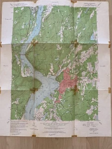 Dept of the Interior US Geological Survey Peekskill Quadrangle Map NY  1957 - Picture 1 of 4