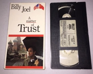 Billy Joel A Matter of Trust VHS Movie Concert, Pre-owned - Picture 1 of 7