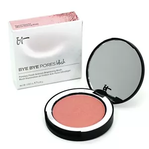 It Cosmetics Bye Bye Pores Brightening Blush~Sweet Cheeks(Warm Peachy Pink)~ Box - Picture 1 of 3