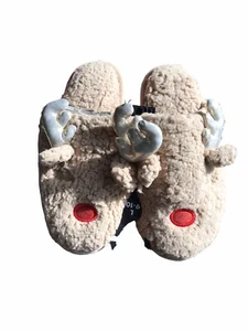 Reindeer slippers womens size 9-10 - Picture 1 of 1
