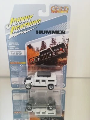 Johnny Lightning 2006 Hummer H1 Alpha Classic Gold 1:64 come nuovo su blister - Immagine 1 di 2