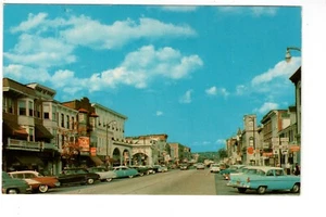 Stroudsburg, Pennsylvania Main Street 1950s Chrome - Picture 1 of 2