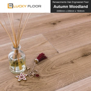 15mm Autumn Woodland Engineered Timber Flooring Hardwood Floating Floors Floor - Picture 1 of 4