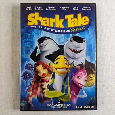 Shark Tale DVD Animation Cartoon 2005 Full Screen Will Smith Robert Deniro - Image 1 of 4