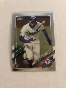 Topps 2021 cromo Leody Taveras base RC #146 Texas Rangers - Imagen 1 de 2