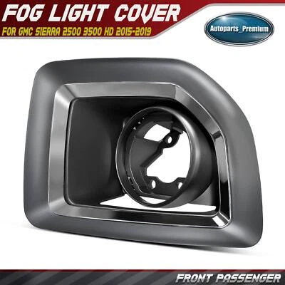 Bisel antiniebla delantero derecho para GMC Sierra 2500 3500 HD 2015-2019 23178898 Foto 1 de 4