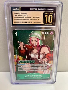 Jewelry Bonney ST02-007 Tournament Winner Pack Vol 3 One Piece - CGC 10 PRISTINE - Foto 1 di 1