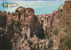 Postal antigua - Recuerdo de Ronda - El Tajo - Imagen 1 de 1