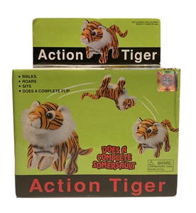Camiseta Plush Action Tiger Wearing LSU - Caminatas, Rugidos, Volteadas - Imagen 1 de 6