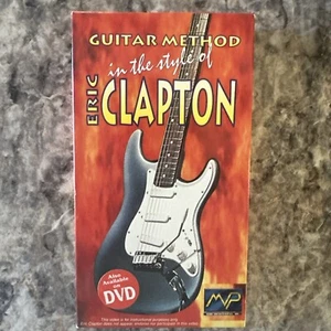 Guitar Method in the Style of Eric Clapton (VHS) 1995 - Picture 1 of 2