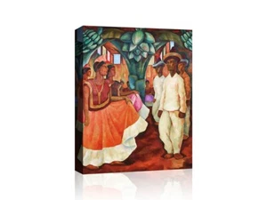 Baile en Tehuantepec (1928) Diego Rivera - CANVAS OR PRINT WALL ART - Picture 1 of 4