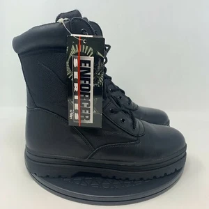 Bates Enforcer Boots Womens Size 7.5 Black Leather Military Combat - Picture 1 of 12
