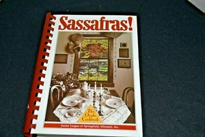 1989 Spiral hardbound  SASSAFRAS! The Ozarks COOK BOOK   RECIPES EUC  - Bild 1 von 10
