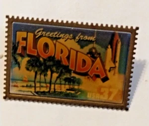 BRIEFMARKE US SCOTT 3704 "Greetings From America-Florida" 37 CENT 2002 PIN - Bild 1 von 4