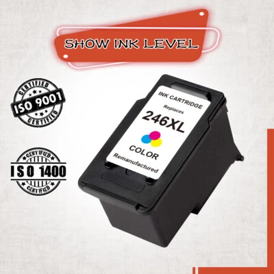 1 cartucho de tinta de color PG-246XL para Canon PIXMA MG2500 MG2520 MG2522 MG2525 Foto 1 de 4