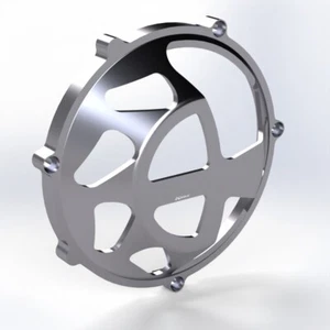 Ducati carter frizione "Race" colore titanio NUOVO - clutch cover titanium NEW - Picture 1 of 1