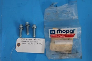 Mopar NOS Power Steering Gearbox Bolts A-B-C-E-Body Mopar (Set of 3) - Picture 1 of 4