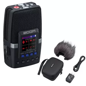 Zoom H2 essential Multi-Mic Handy Recorder ZH2E Bundle w/ APH-2e Accessory Pack - Picture 1 of 6