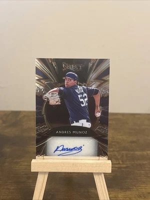 🔥2020 Select Baseball #SS-AM Andres Munoz Sparks Signatures Auto /199 Mariners - Image 1 of 4