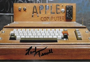 Paul Terrell signed/auto 4x6 photo Apple Byte Shop Computer Store Rare COA LOOK! - Picture 1 of 1