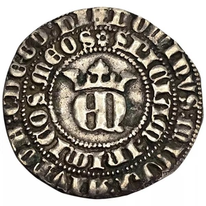 ESPAÑA. ENRIQUE II. REAL. SEVILLA. 1366 - 1379. - Picture 1 of 2