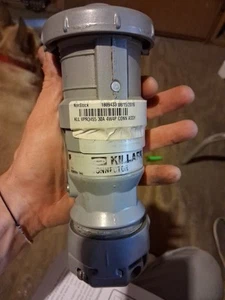 Killark VPR3455 30 Amp Style 1 Pin/Sleeve Connector 4-W 4-P 250/600V - Picture 1 of 3