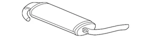 Genuine GM Intermediate Pipe 15898905 - Picture 1 of 2