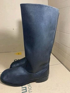 Soviet Russian Soldier Boots Classic Sapogi Military Kirza Army 44 Army USSR - Picture 1 of 8