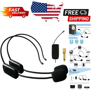 Microsistema Wireless Plug and Play 2.4G - Doppio Microfono per Presentazioni Dinamiche - Foto 1 di 10