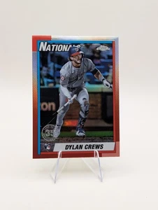2025 Topps Chrome Dylan Crews 1990 Refractor Rookie #90CB-16 - Bild 1 von 2